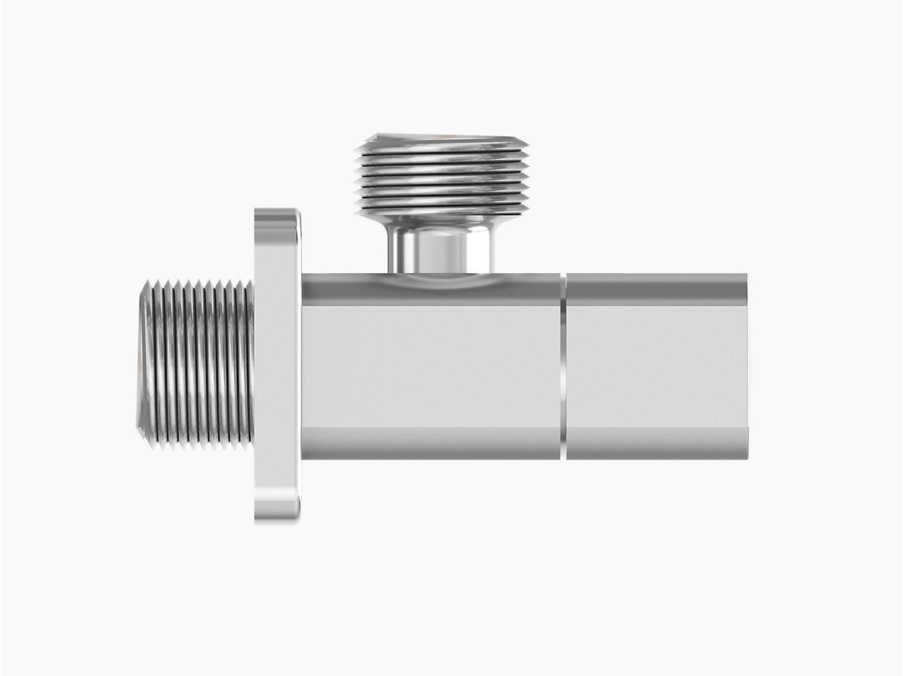 Angle Valve with Flange